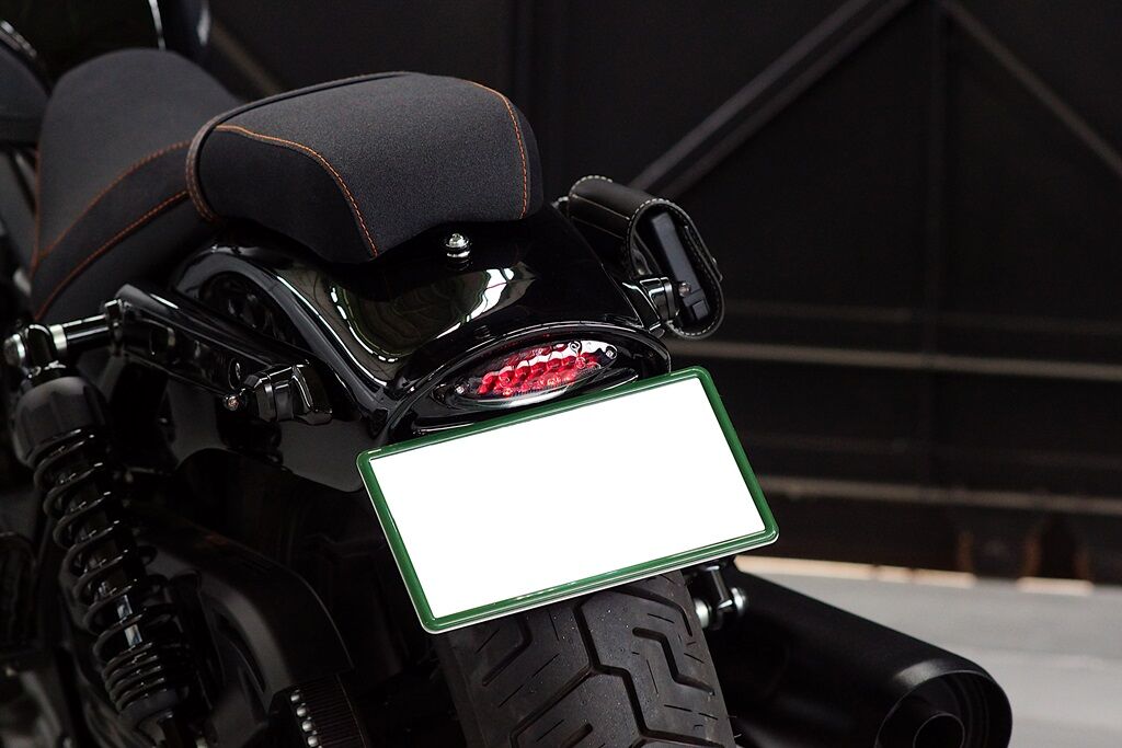 kidokotaスポーツスターリアフェンダー LEDテールランプ付き kidokotaスポーツスターリアフェンダー LEDテールランプ付き