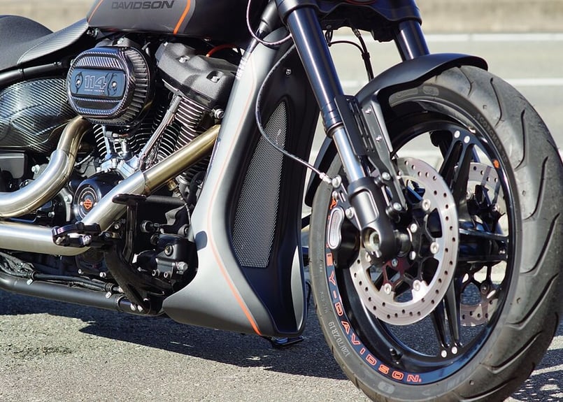 M8 FXDR / BREAKOUT 専用フロントスポイラー(FS-02) | custom M8 FXDR / BREAKOUT 専用フロントスポイラー(FS-02) | custom