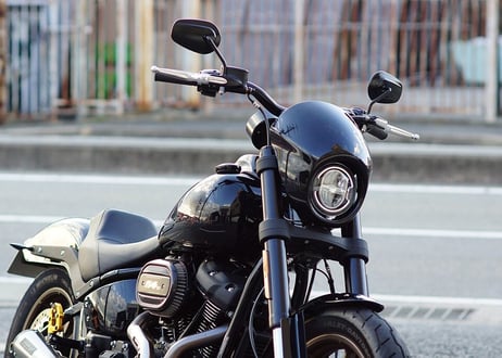トラッカーハンドルバー　１０インチ　TH-10