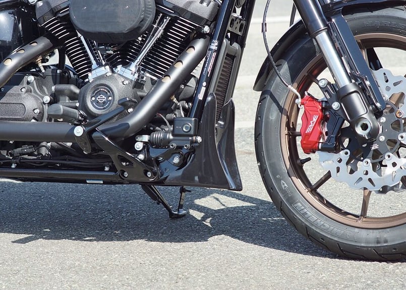 M8 SOFTAIL フロントハーフスポイラー(FS-09) | custom factory M8 SOFTAIL フロントハーフスポイラー(FS-09) | custom factory