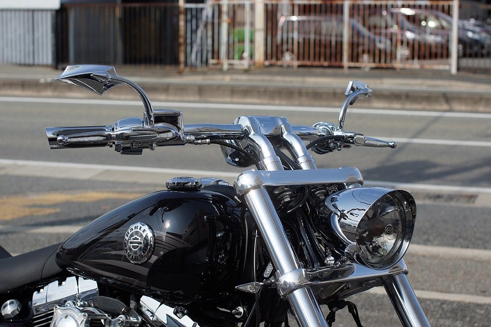 ブレイクアウト ドラッグハンドルバー HB-07（クロームメッキ