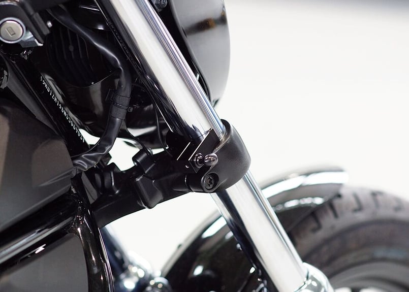 41mm フロントフォーク用ウインカーステー TS-07 | custom factory N