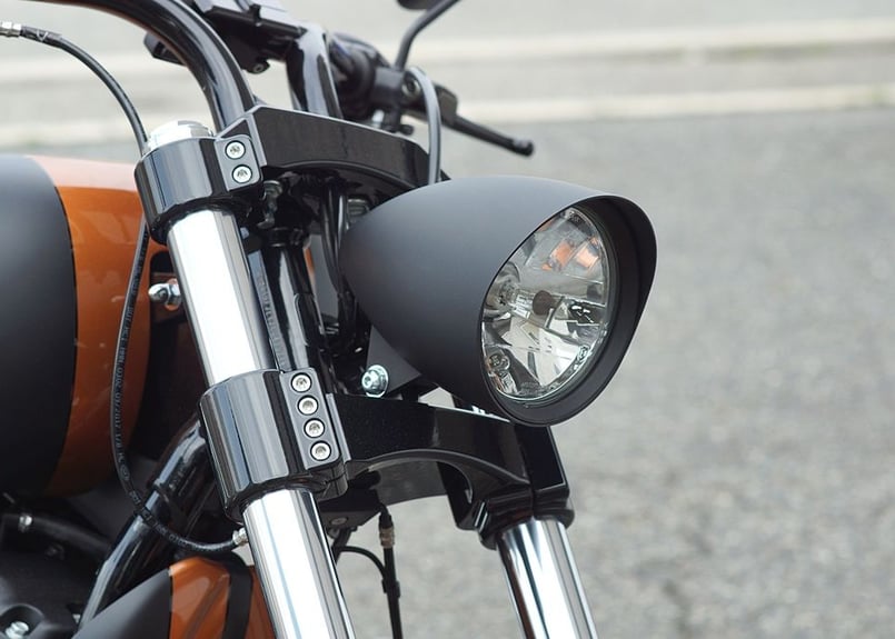 ヘッドライトマウントステー（汎用） | custom factory Noy's P