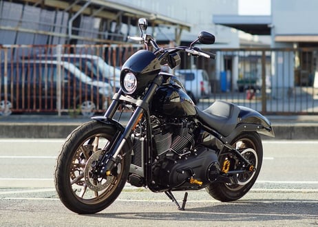 トラッカーハンドルバー　１２インチ　TH-12