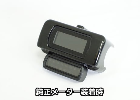 M8用メーターケース（ブラック）MK-０１