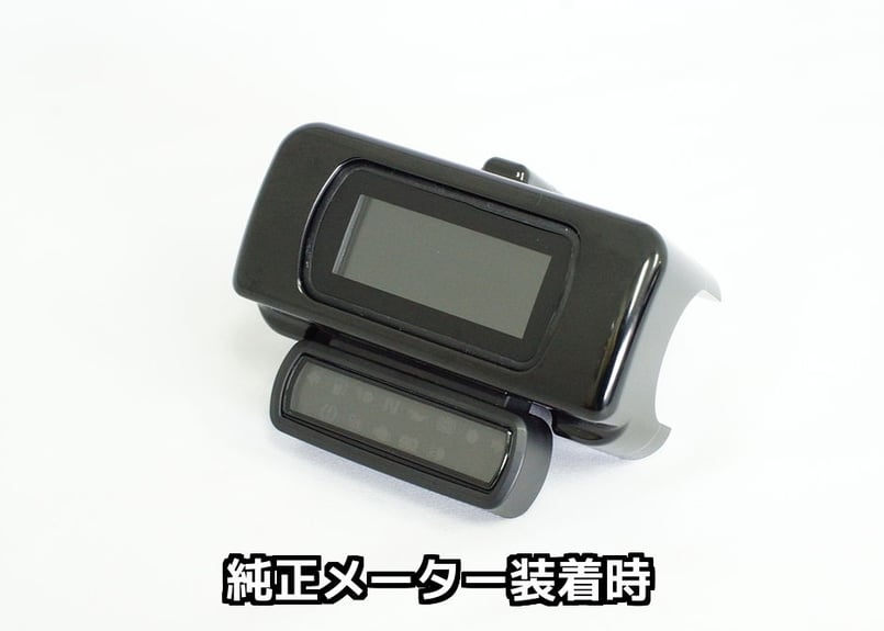 M8用メーターケース（ブラック）MK-01 | custom factory Noy's