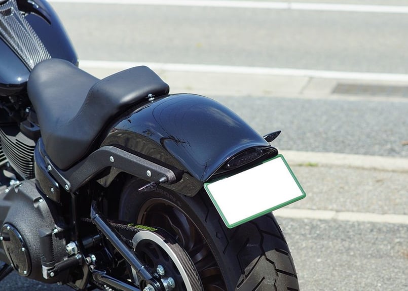 M8 ローライダー専用リヤフェンダー(RR-04) | custom factory Noy'