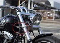 49mmフロントフォーク用　ウインカーステーset