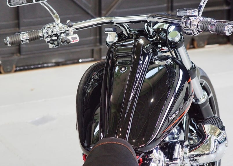Harley-Davidson スピードメーター ダッシュパネル 本体 2023～2024 メーターダッシュパネル MP-23B | custom factory N