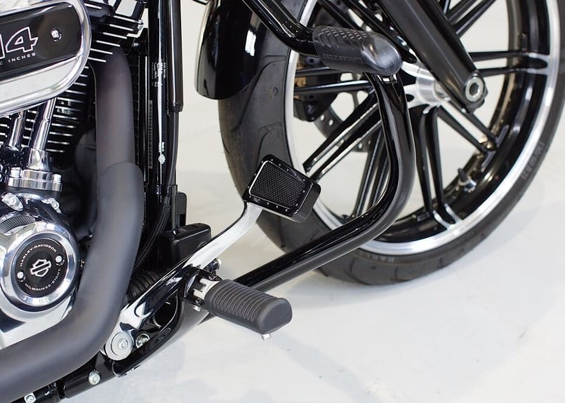 FXBRS ブレイクアウト純正フロントステップステー　リヤフットブレーキレバー FXBRS ブレイクアウト純正フロントステップステーリヤフットブレーキレバー