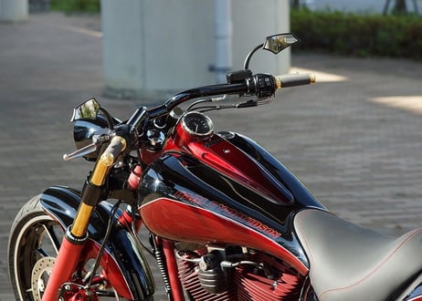 ブレイクアウト専用　ハンドルバー（ブラックパウダーコート）