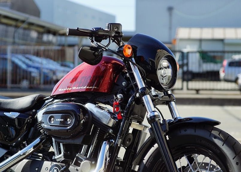 XL1200X専用 アッパーフェアリング(AF-04) | custom factory No XL1200X専用 アッパーフェアリング(AF-04) | custom factory No