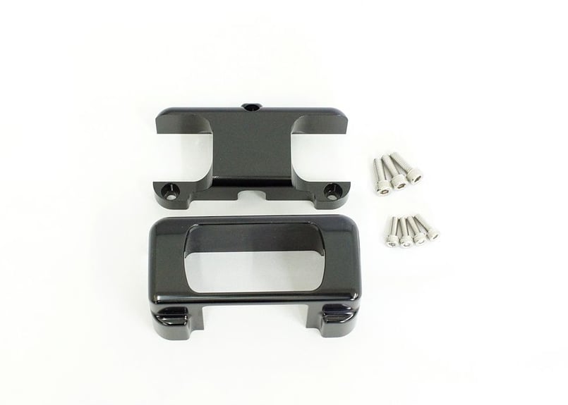 M8用メーターケース（ブラック）MK-01 | custom factory Noy's