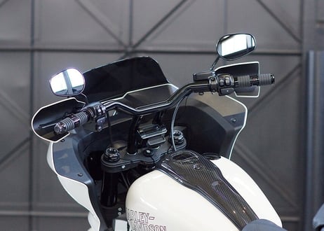 トラッカーハンドルバー　１０インチ　TH-10