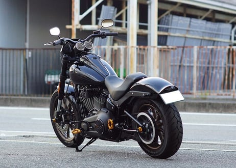 トラッカーハンドルバー　１０インチ　TH-10