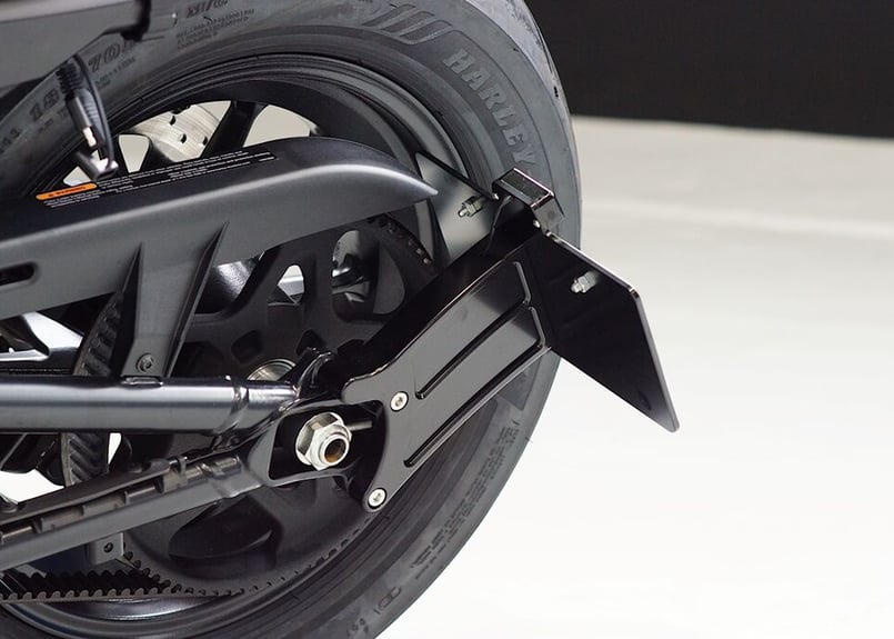 スポーツスターS専用 サイドナンバーKIT（SN-06） | custom factory N