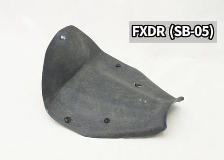 M8 ショートリアフェンダー用シートベース