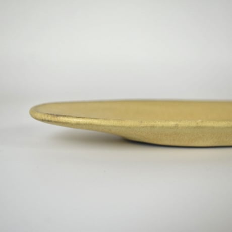 3RD CERAMICS    楕円皿／イエロー