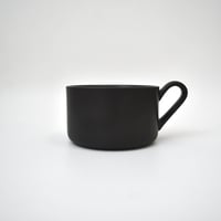 3RD CERAMICS    SOUP MUG／Black