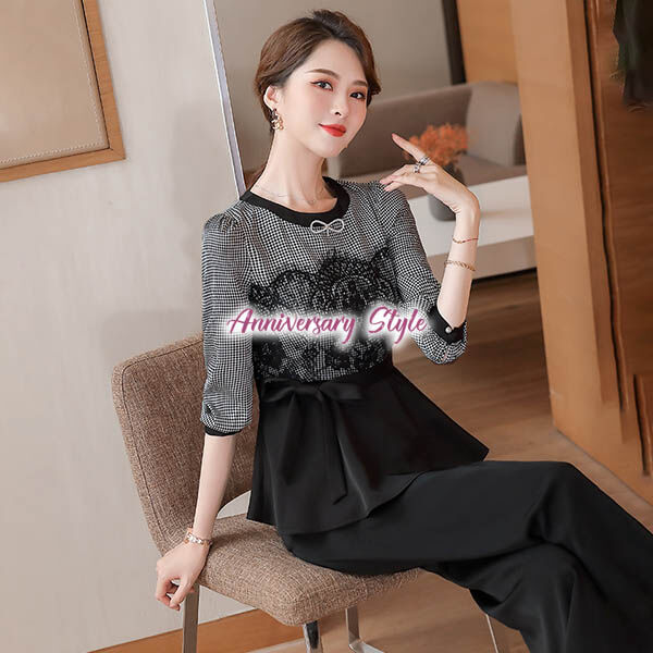 2L ( L寄り) 黒 パンツスーツ 即納 新品 セットアップ XL974567 パンツスーツ レディース ピンク 2L (L寄り) 3L 即納 S M L 4L