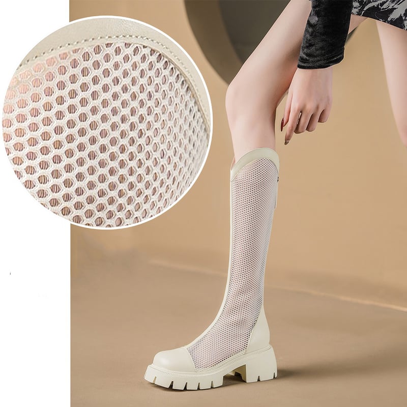 【新品タグ付】14thaddiction 夏ロングブーツ サマーロングブーツ fit=scale-down,w=1200