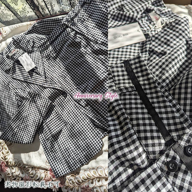 パンツスーツ S 即納 M L XL 2XL レディース チェック柄 上下 パンツスーツ S 即納 M L XL 2XL レディース チェック柄 上下