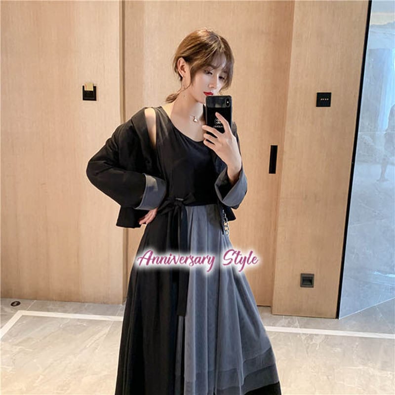 【P90様 美品】スリーピース スーツ セットアップ 94Y6 黒 美シルエット スタイリッシュスーツ《スリーピース》 (126007-93) | PERSON'S