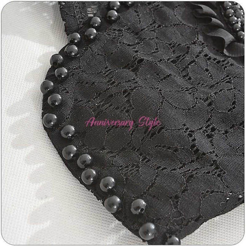 forme ボレロ　カーディガン　黒 ボレロ カーディガン 黒 白 F 2L 3L 大きいサイズ LSFS-J33096