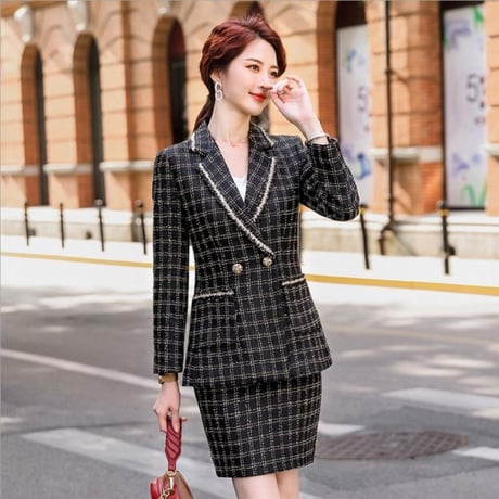 【極美品】タグ付き ラルディーニ スーツセット ツイード レディース スカート 極美品】タグ付き ラルディーニ スーツセット ツイード レディース