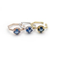 perfume bottle series　earcuff Msize＜london blue topaz＞