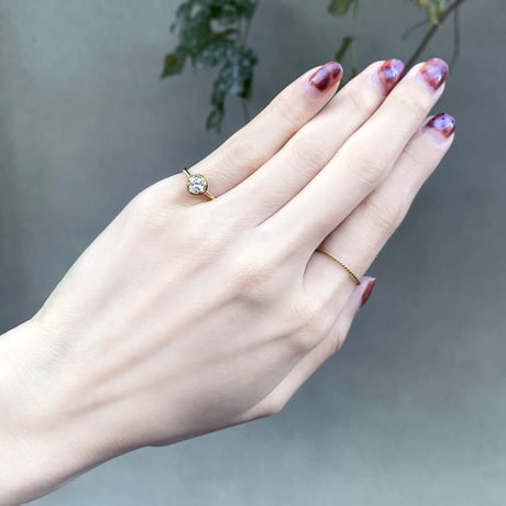 perfume bottle series　earcuff Msize＜cubic zirconia＞