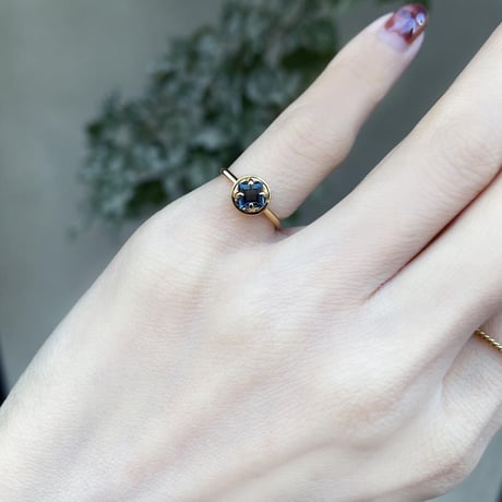 perfume bottle series　earcuff Msize＜london blue topaz＞