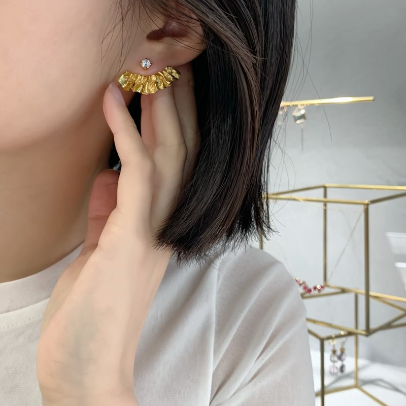 wrinkle series pierce(single) | AcuteAccent wrinkle series pierce(single) | AcuteAccent
