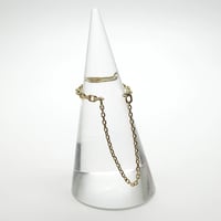 【K10】blanco series　ring＜chain type＞