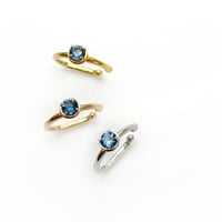 perfume bottle series　earcuff Ssize＜london blue topaz＞