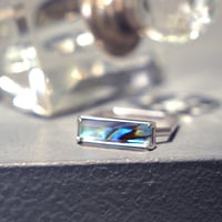 perfume bottle series　ring＜shell & quartz＞