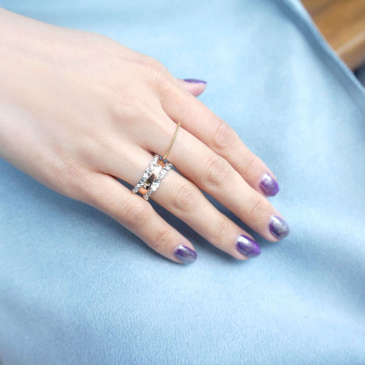 スコロライトシルバーリング wrinkle series ring(band) SV スコロライトシルバーリング wrinkle series ring(band) SV