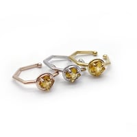 perfume bottle series　earcuff Msize＜citrine＞