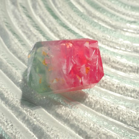 gem soap series ＜watermelon tourmaline＞