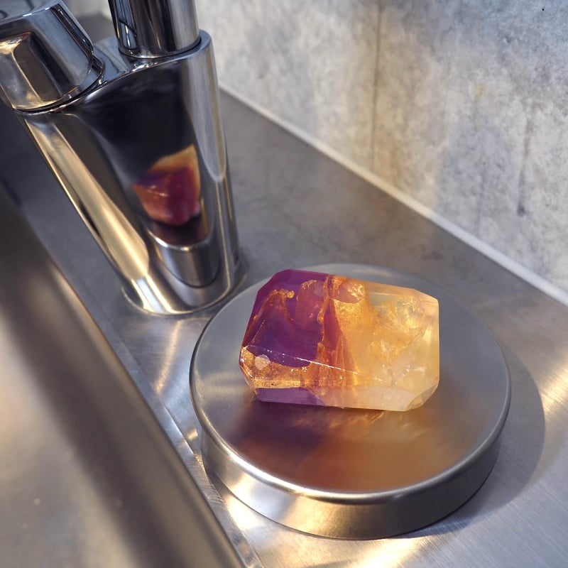 gem soap series ＜ametrine＞ | AcuteAccent