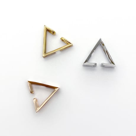 cross section series　triangle earcuff