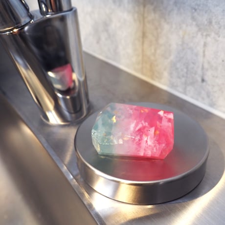 gem soap series ＜watermelon tourmaline＞