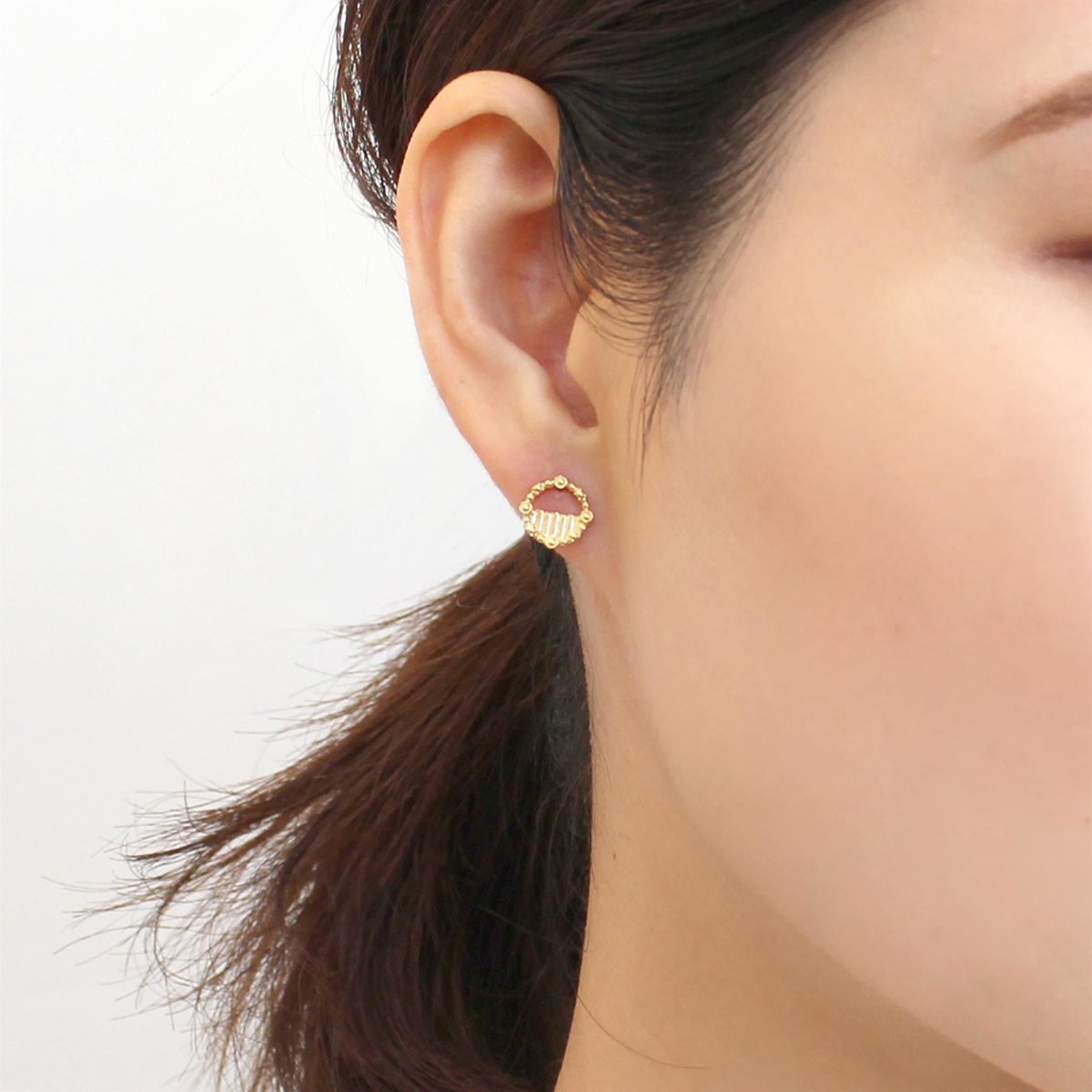 otenki series pierce KAMINARI (片耳) | AcuteAccent