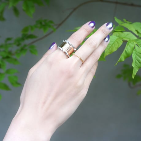 wrinkle series　ring(wide band)