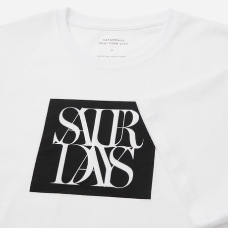 Saturdays NYC /  Miller Block Standard Ss Tee