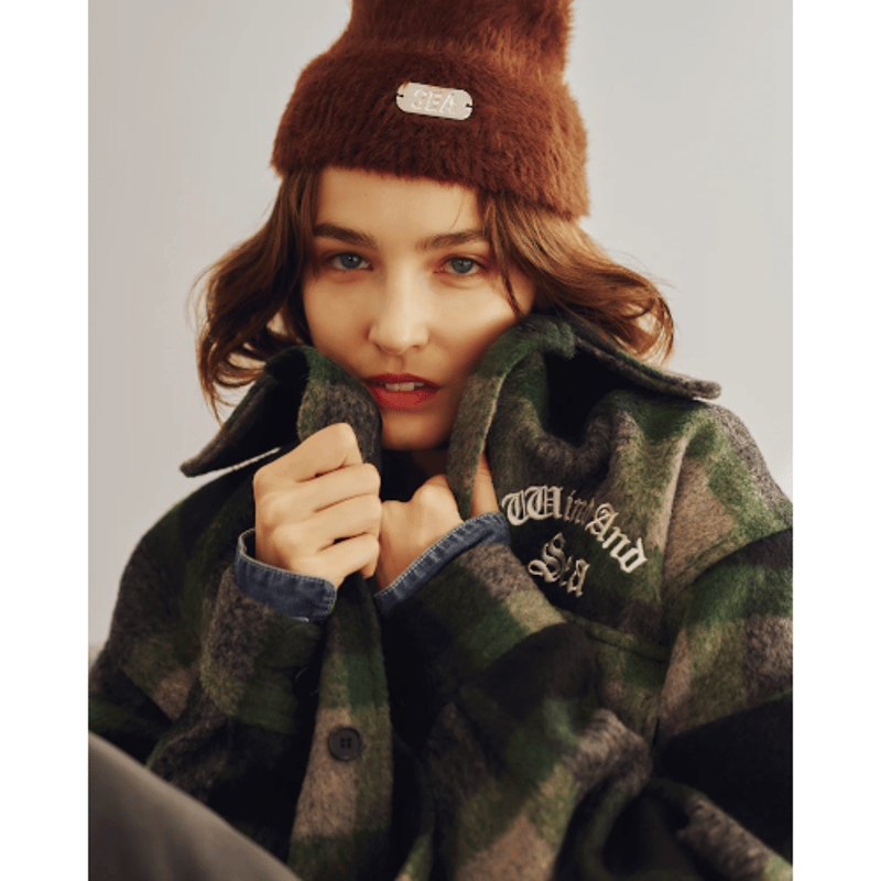 新品WIND AND SEA Shaggy Plaid Shirt Jacket WIND AND SEA / Shaggy Plaid Shirt Jacket | KNOW WIND AND SEA