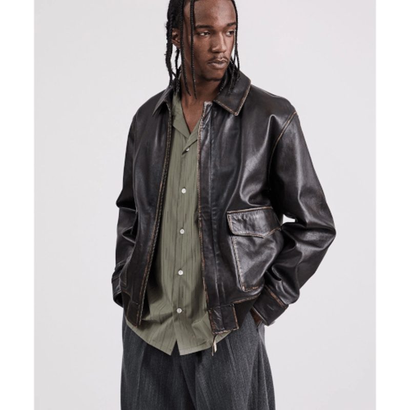Saturdays NYC / Tunstall Vintage Leather Jacket Saturdays NYC / Tunstall Vintage Leather Jacket