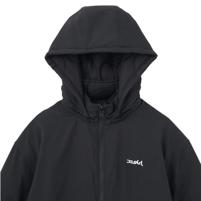 Girlish☆テリアジャケット BLACK X-girl / FACE PATCH REVERSIBLE JACKET | KNOWLEDGE