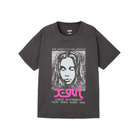 X-girl / FADED FACE S/S TEE