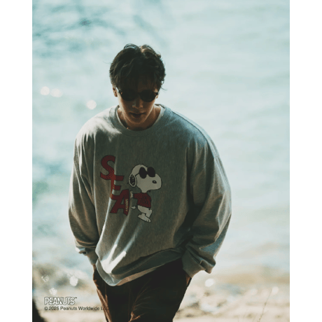 SMOOTHY x WDS Snoopy Crewneck Sweatshirt